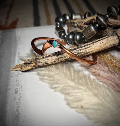Yolanda Skeets Copper Twist Bracelet