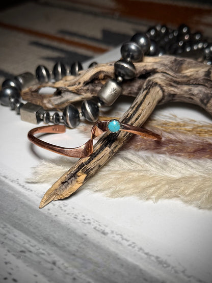 Yolanda Skeets Copper Twist Bracelet