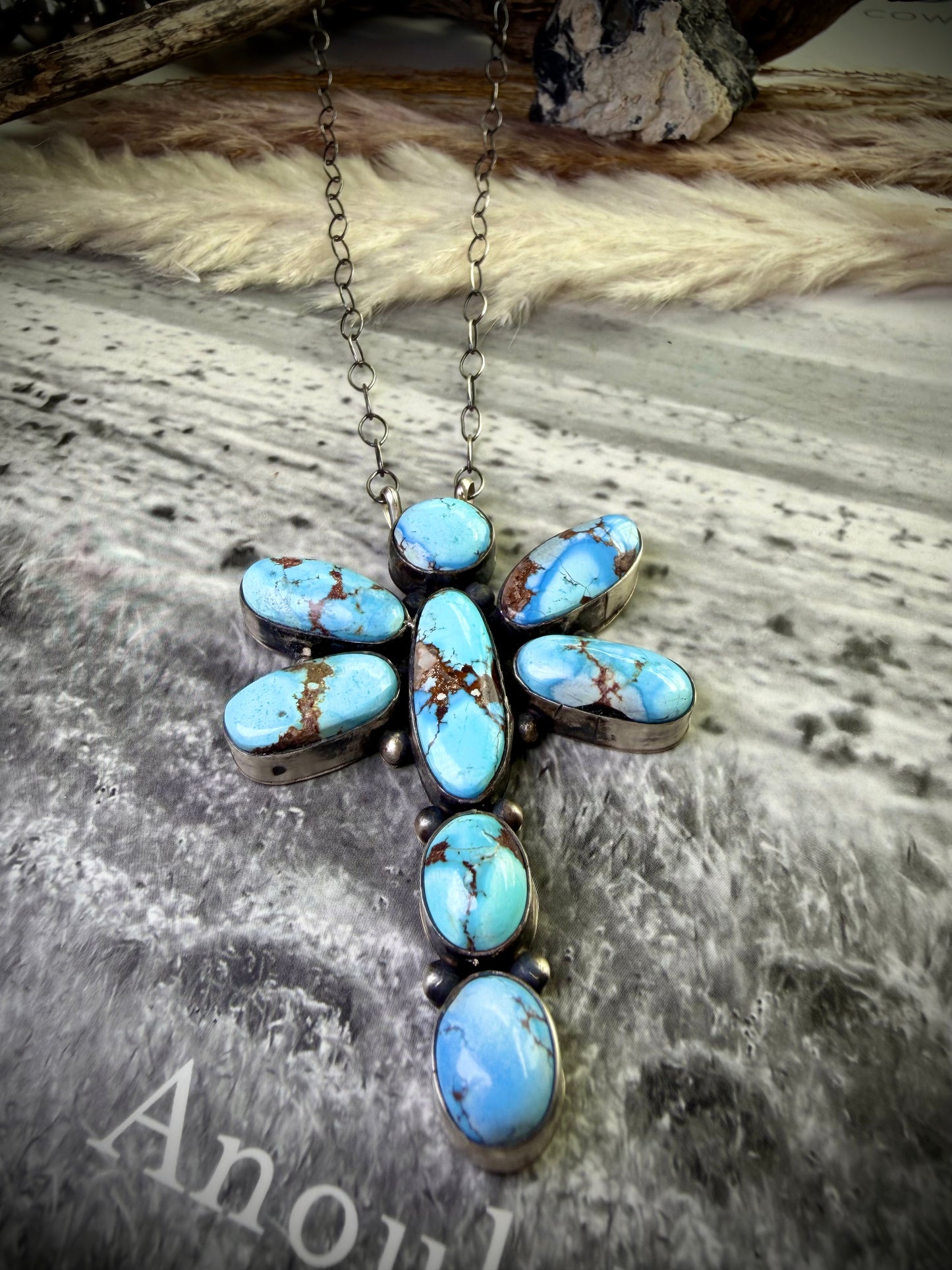 Golden Hills Dragonfly Pendant Necklace
