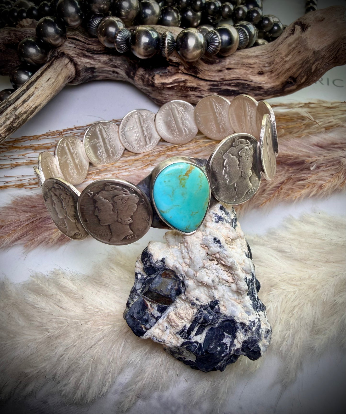 James McCabe Mercury Dime Bangles