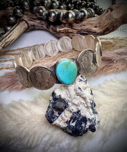 James McCabe Mercury Dime Bangles
