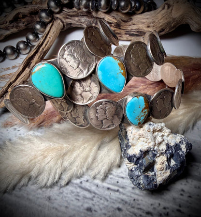 James McCabe Mercury Dime Bangles