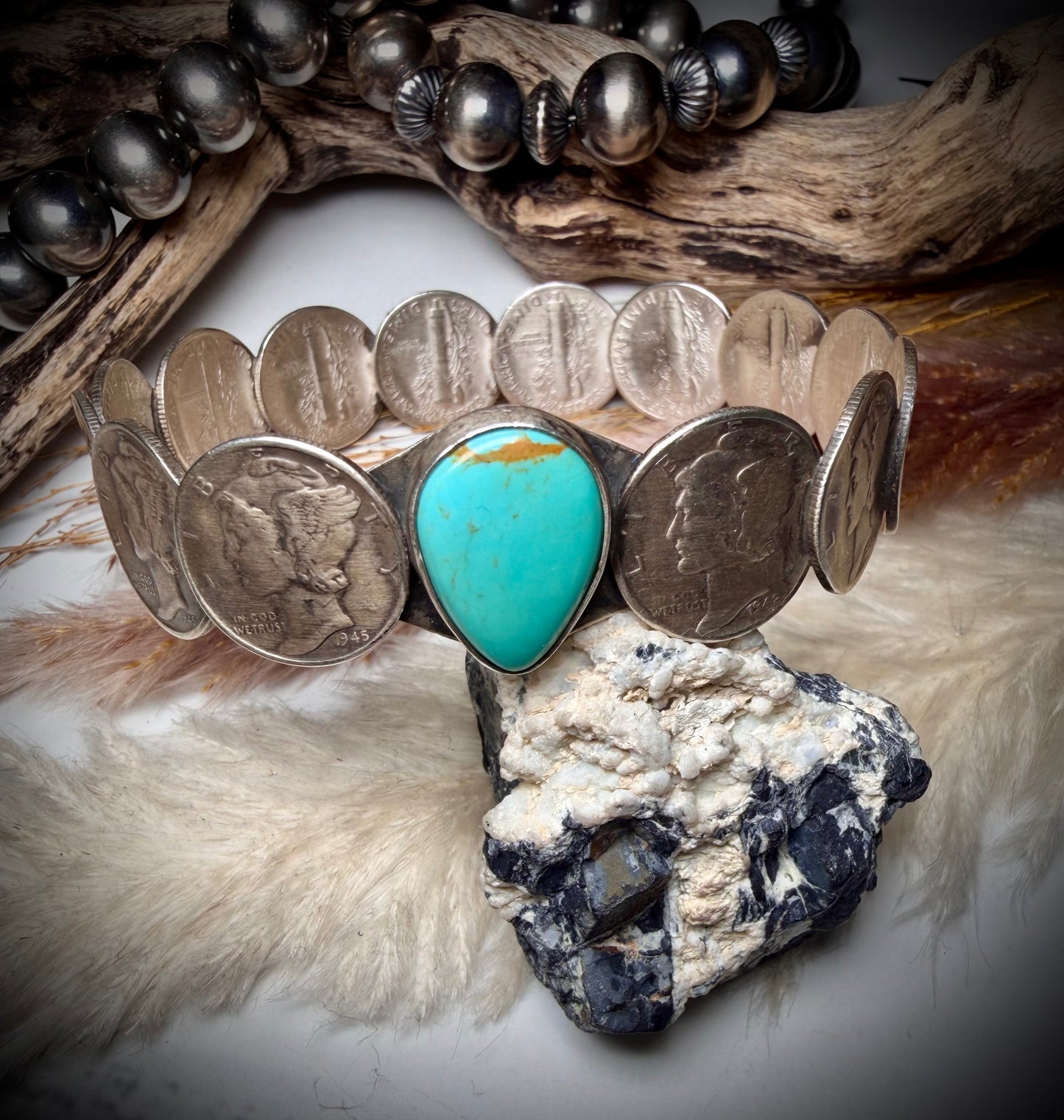 James McCabe Mercury Dime Bangles