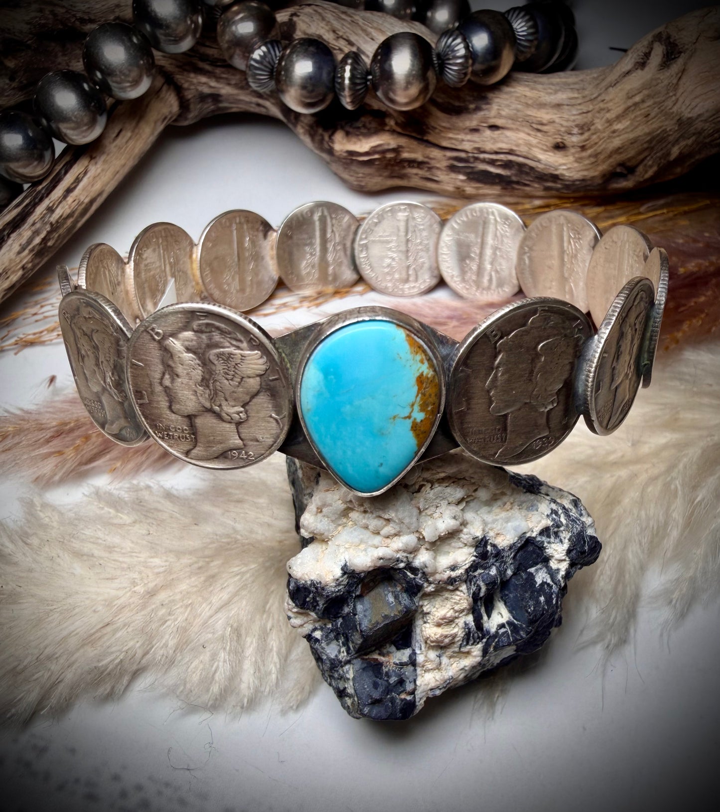 James McCabe Mercury Dime Bangles