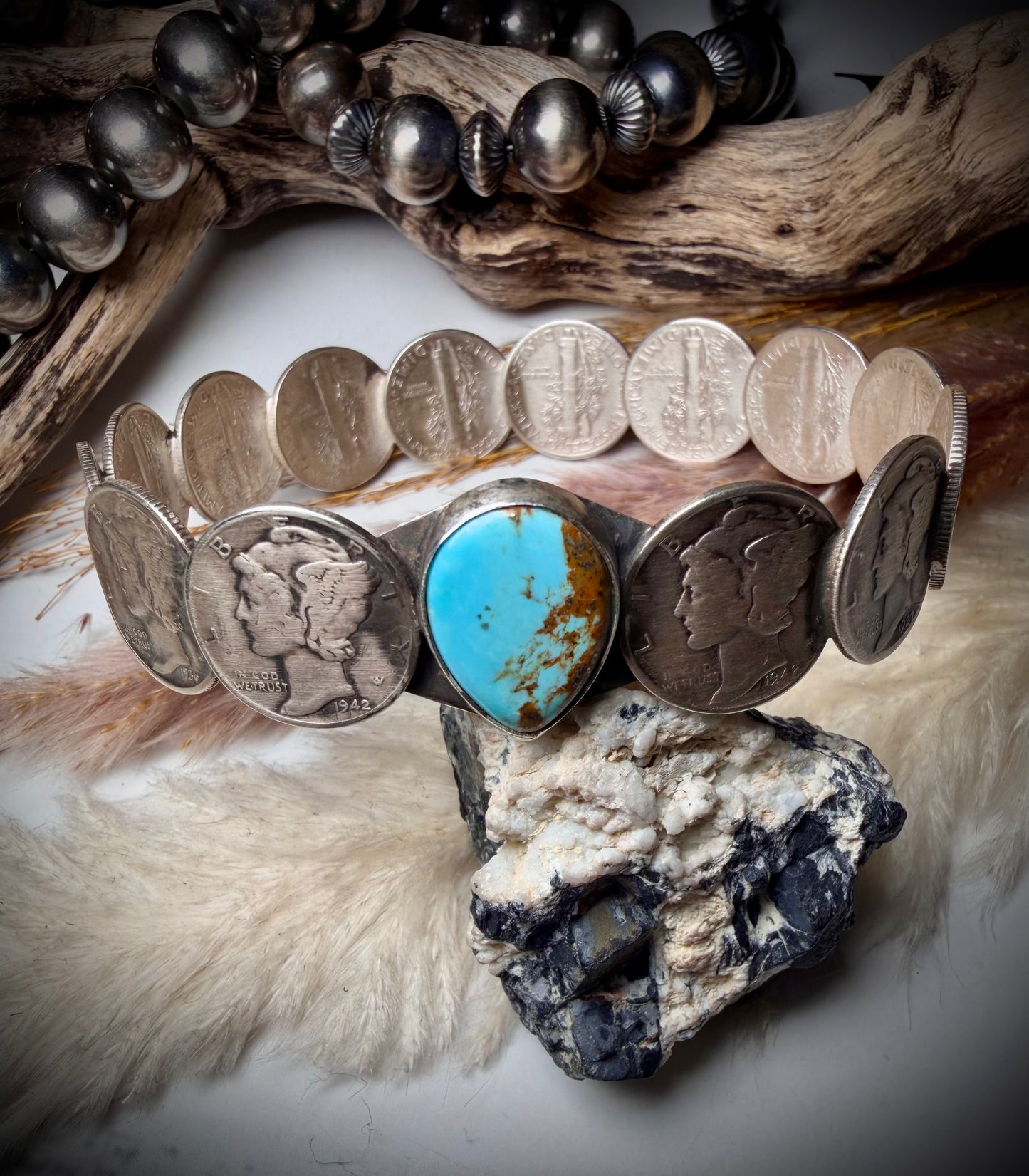 James McCabe Mercury Dime Bangles