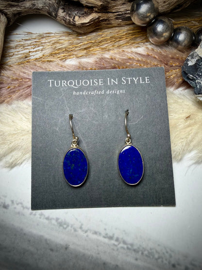Lapis Dangle Earrings