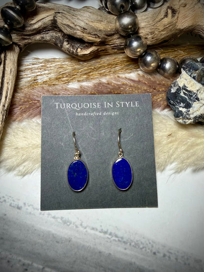 Lapis Dangle Earrings