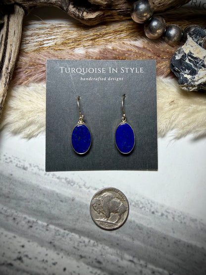 Lapis Dangle Earrings