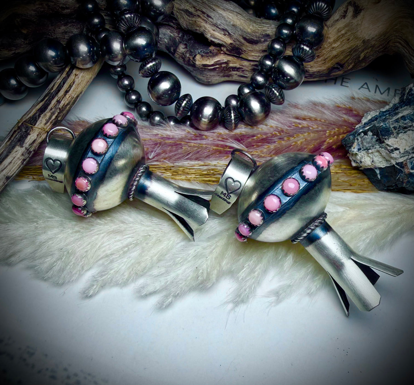 Monica Smith Blossom with Pink Conch