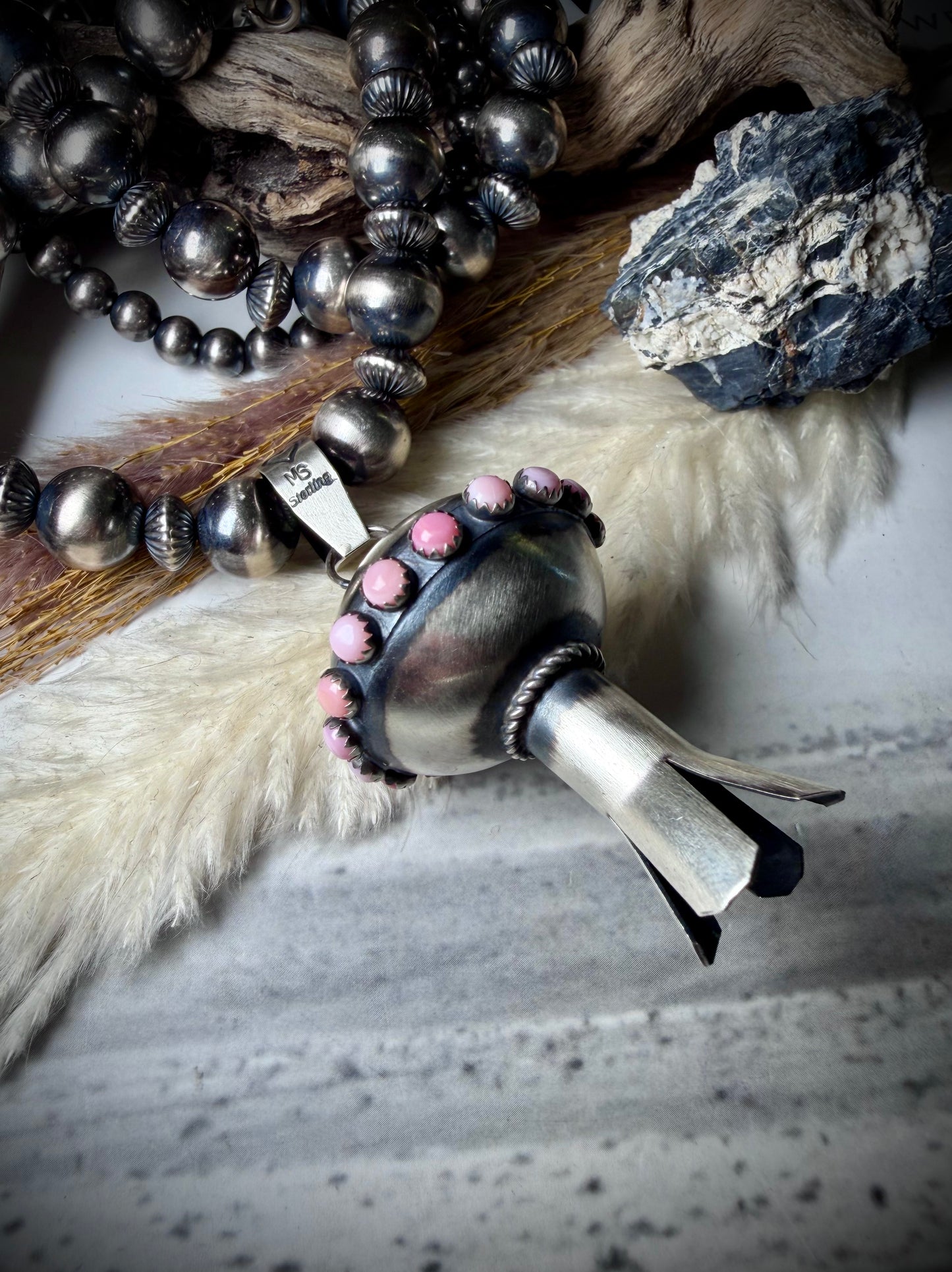 Monica Smith Blossom with Pink Conch