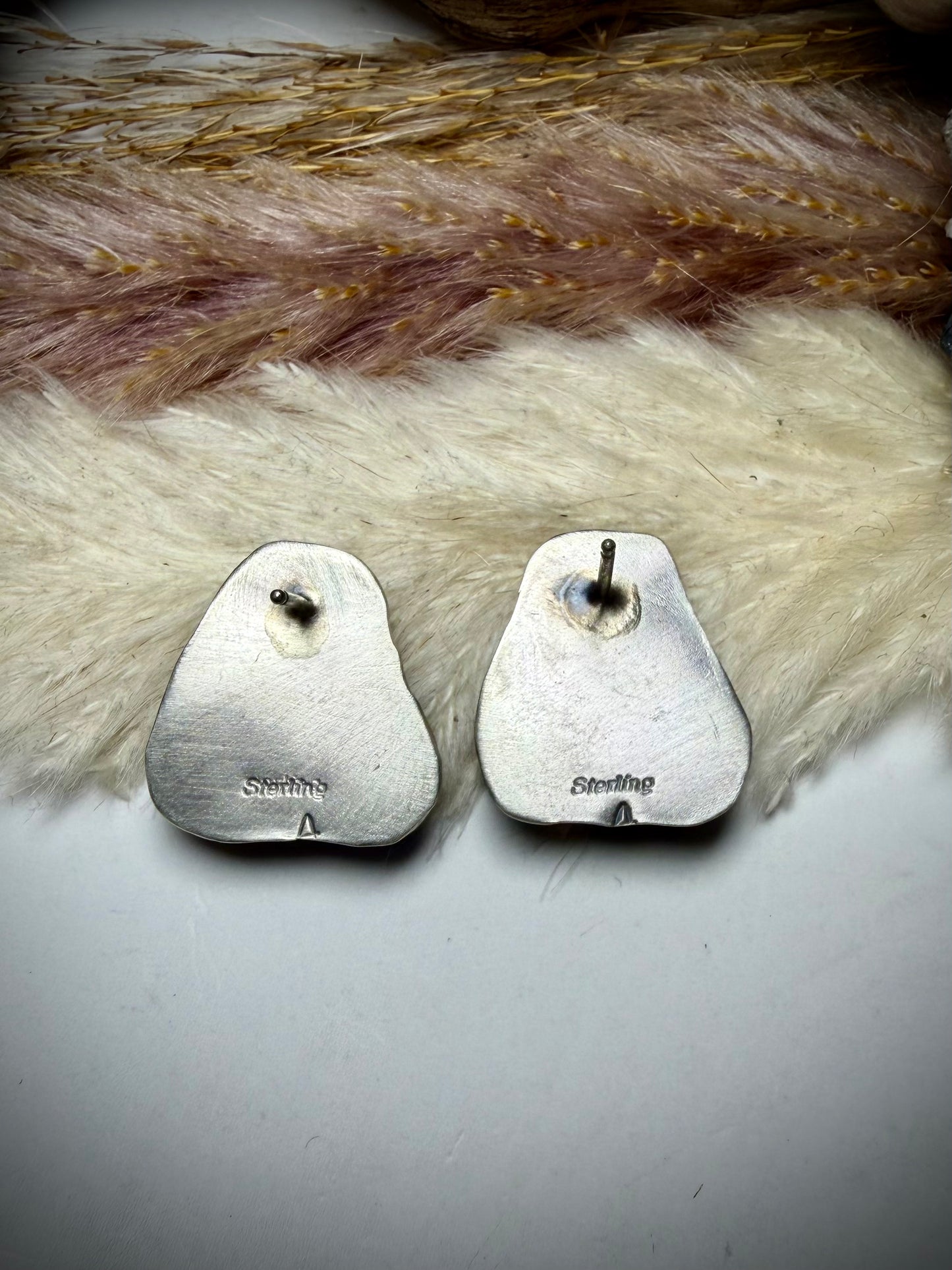 Blue Lapis Cluster Earrings