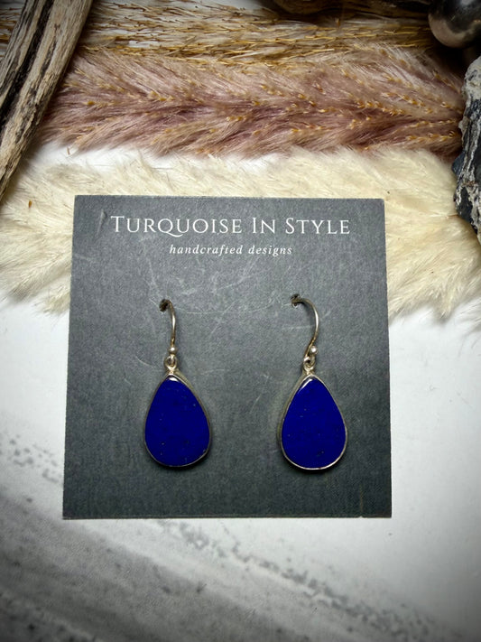 Lapis Dangle Earrings