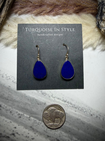 Lapis Dangle Earrings