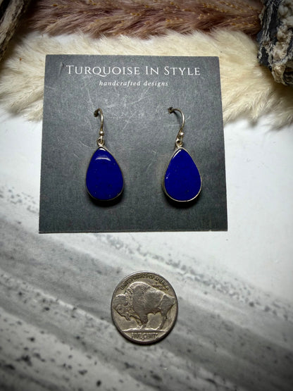 Lapis Dangle Earrings