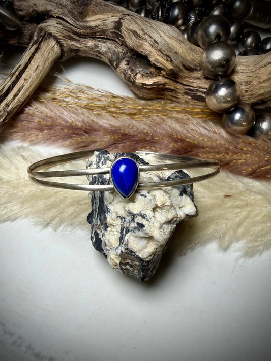 Dainty Lapis Cuff