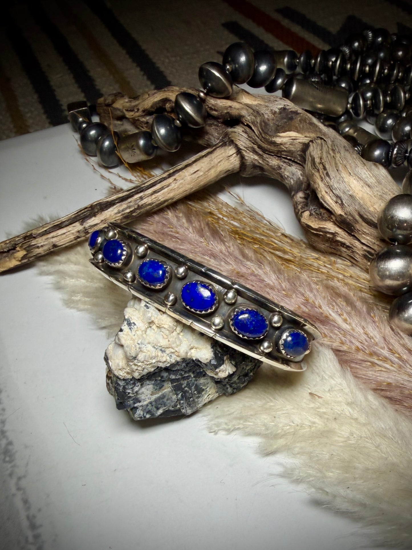 Reed Charley Lapis Cuff