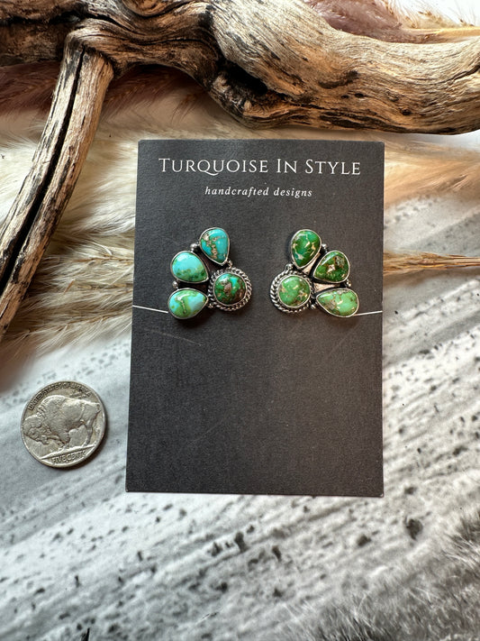 Wild Sonoran Mini Cluster Earrings
