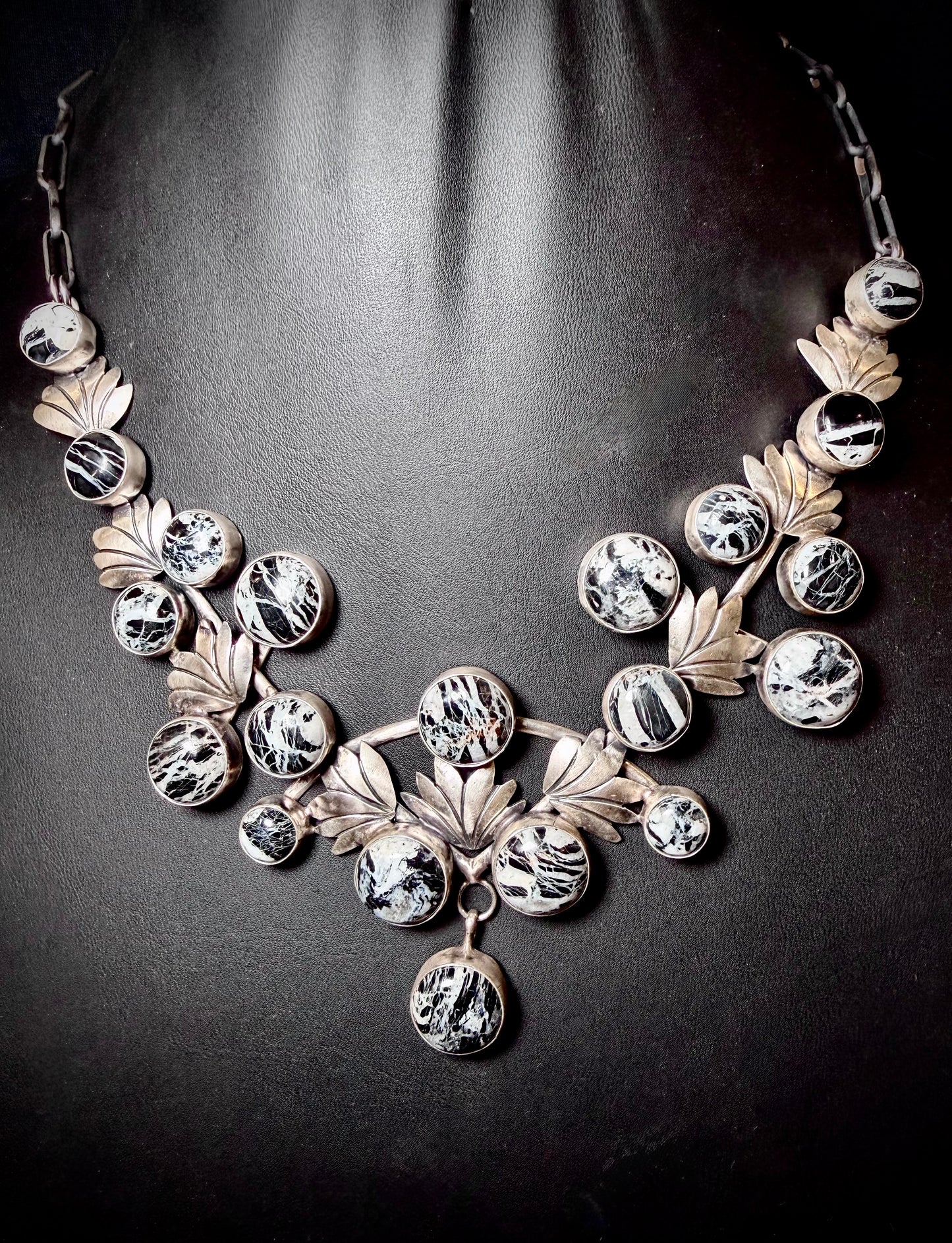 White Buffalo Collar Necklace