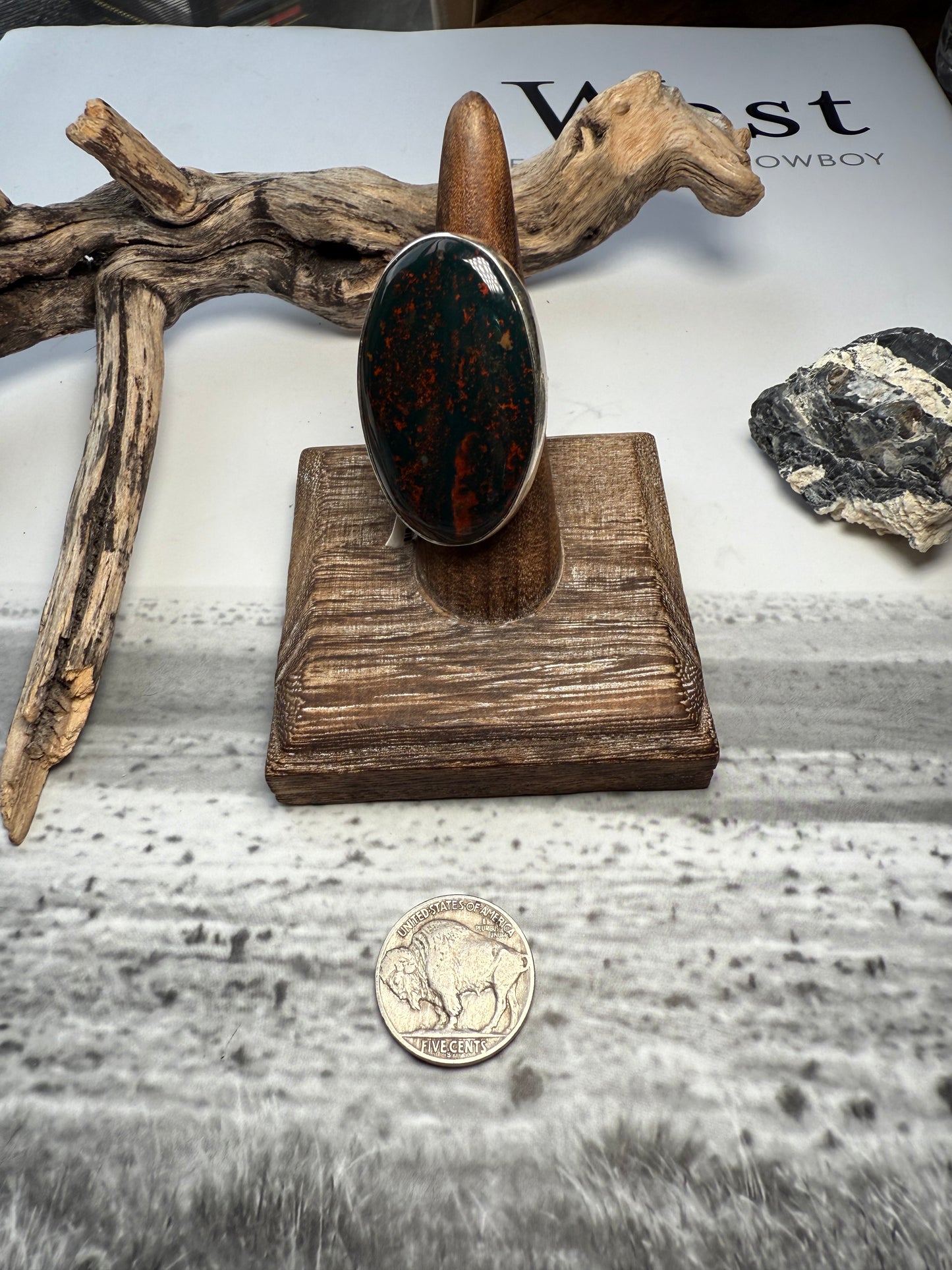Blood Stone Ring