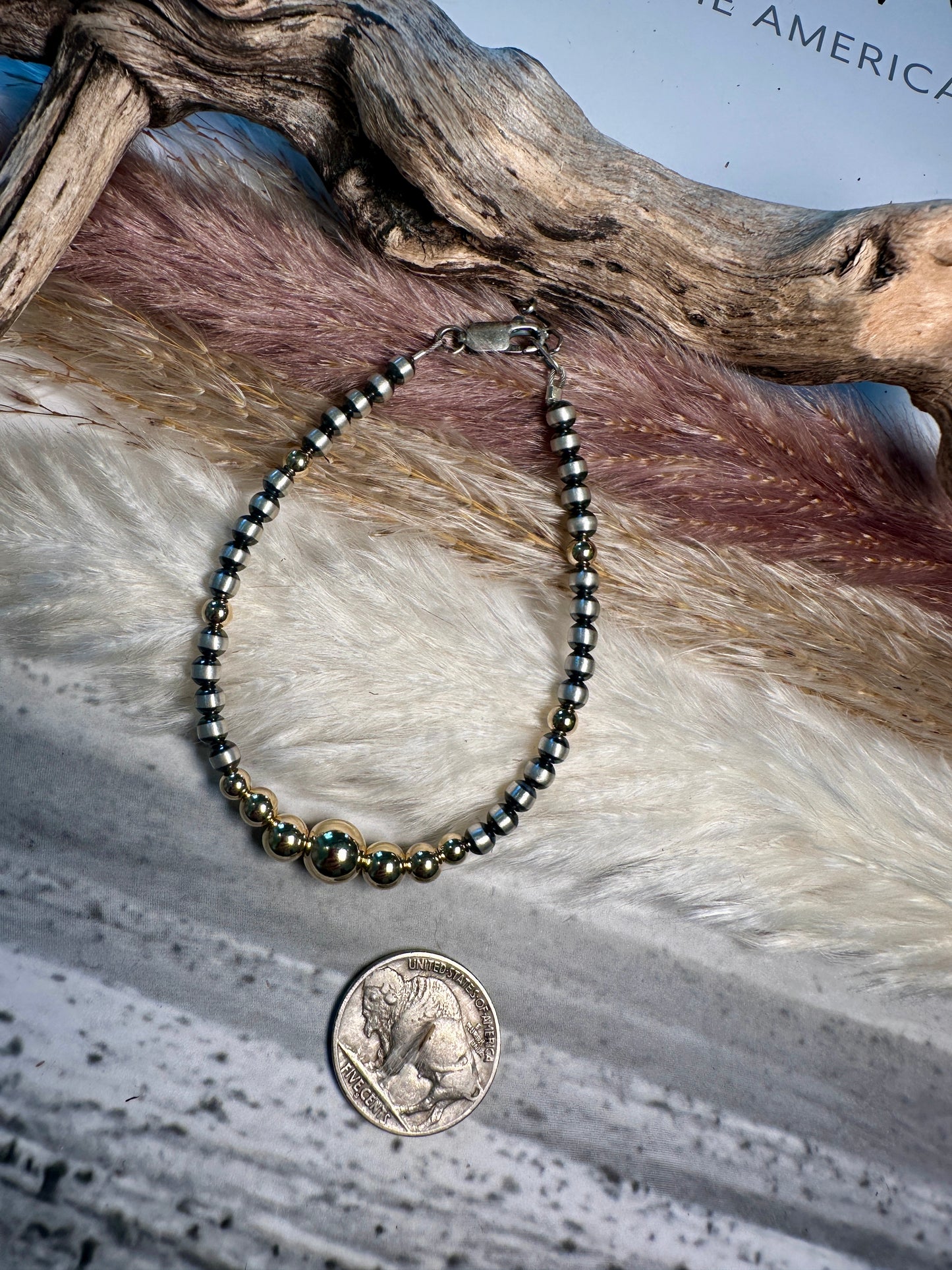 Gold & Silver Bracelet