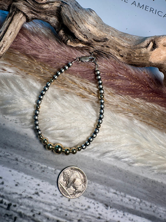 Gold & Silver Bracelet