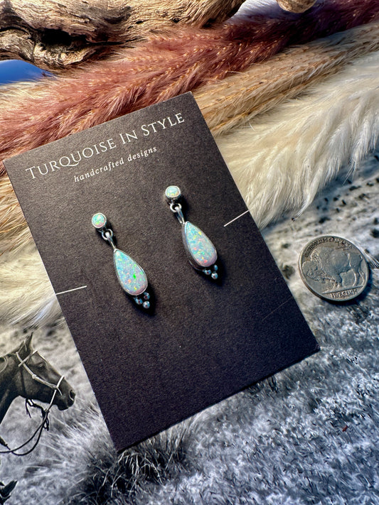 Gary Shorty Opal Earrings