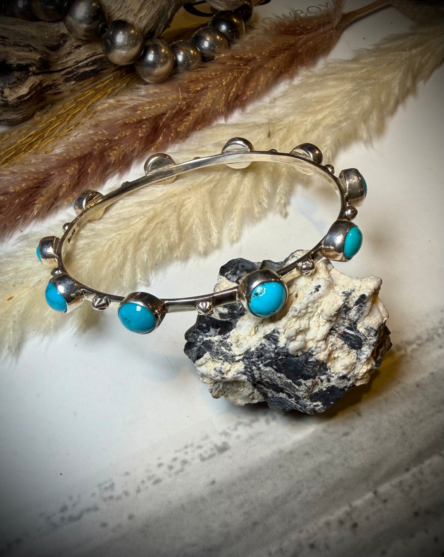 Sonoran Rose Bangle Bracelet