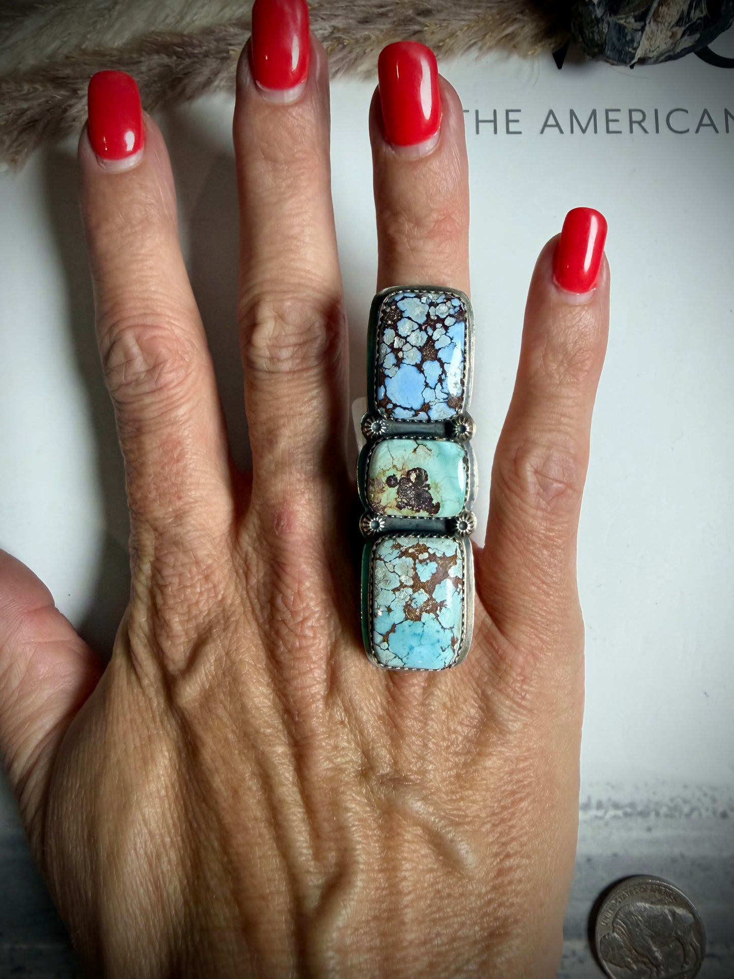 Golden Hills Crawler Ring- Adjustable
