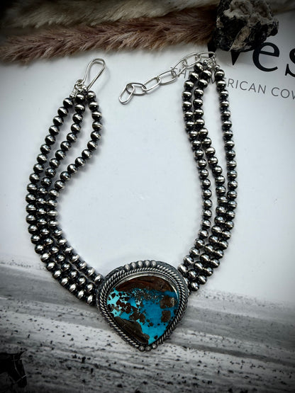 Ithica Peak Turquoise Princess Necklace
