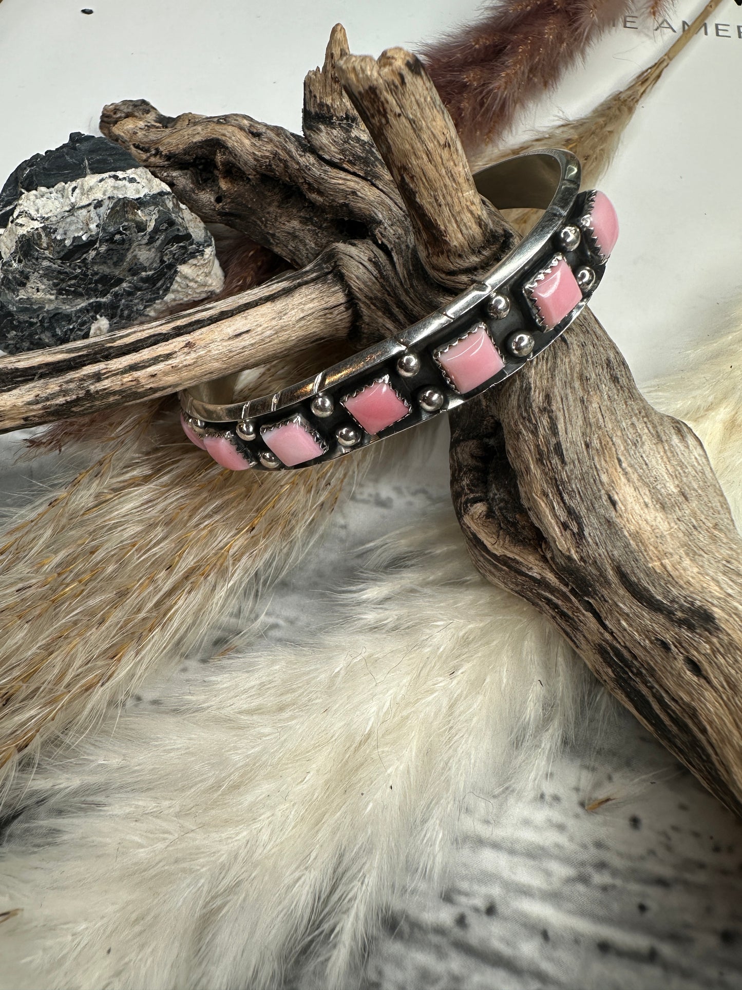 Reed Charles Pink Conch Cuff