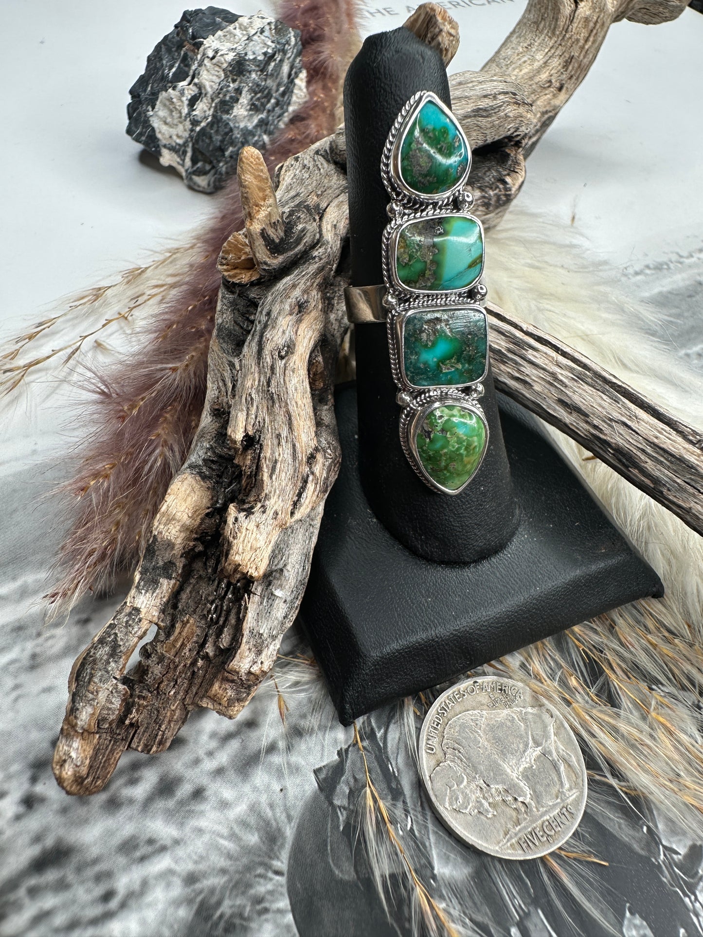 Size 7 Hand Made Sonoran Ring