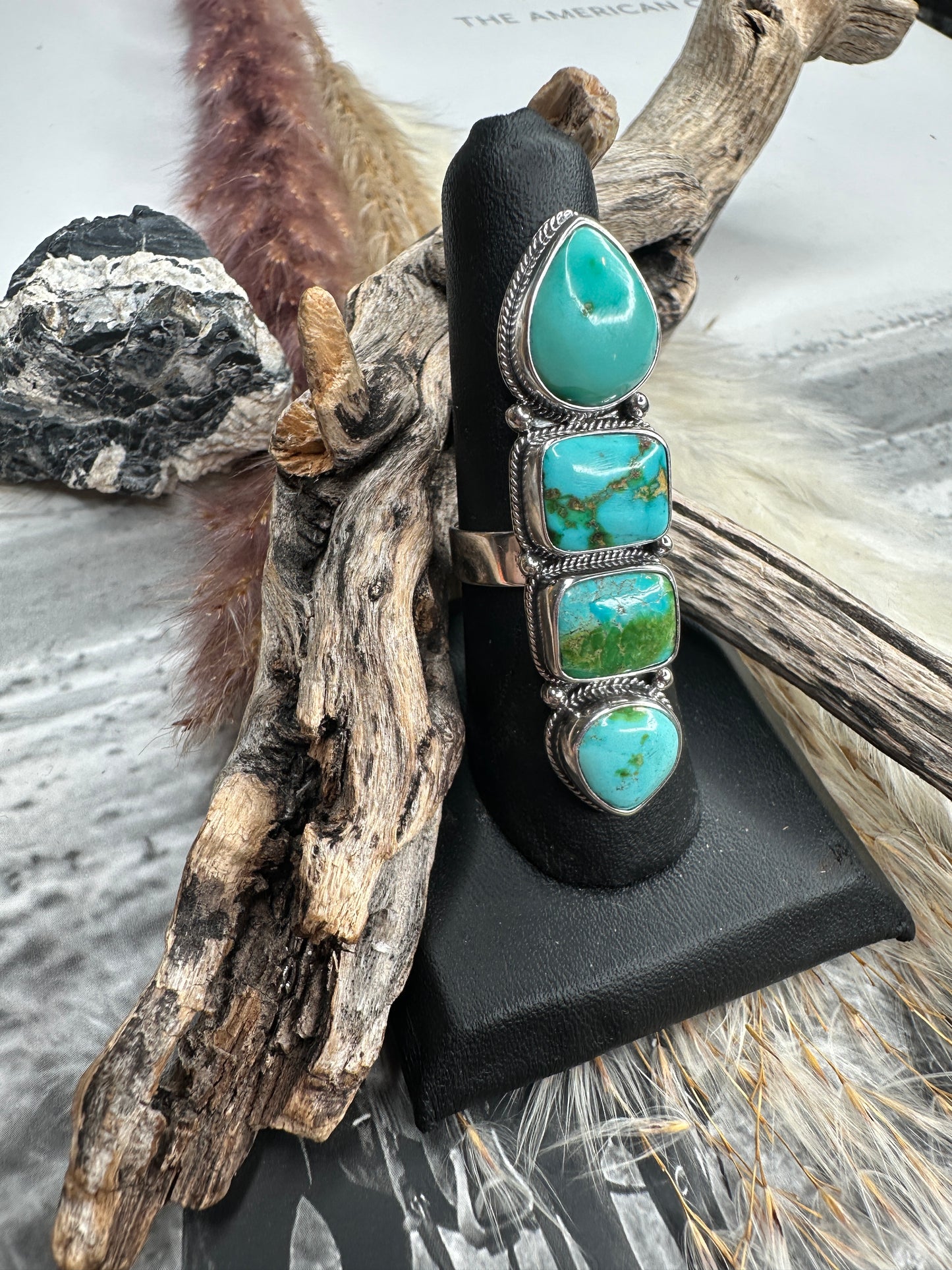 Size 8 Hand Made Sonoran Ring