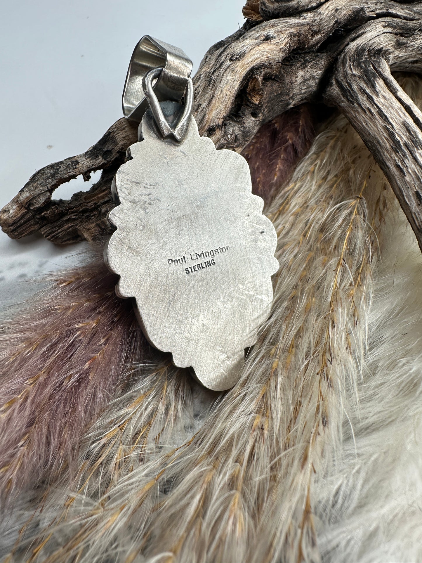 Paul Livingston Palomino Cluster Pendant