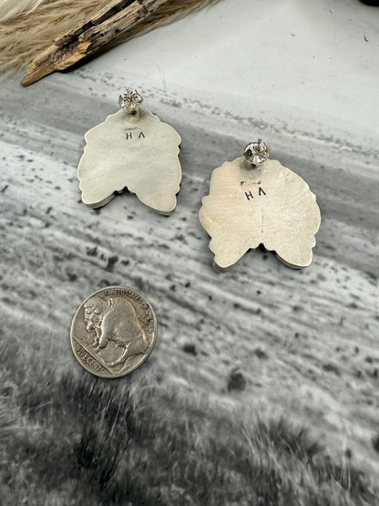 Mixed Stone Cluster Earrings