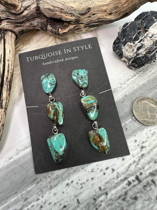 Gregg Yazzie Wild Earrings