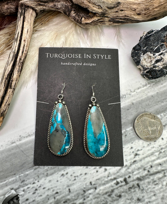 Brandon Belin Turquoise Earrings
