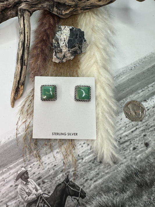 Judith Dixon Square Studs #1