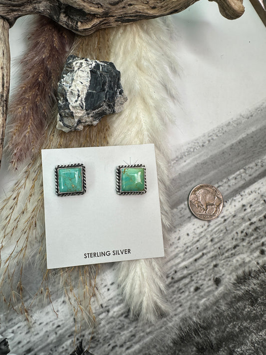 Judith Dixon Square Studs #2