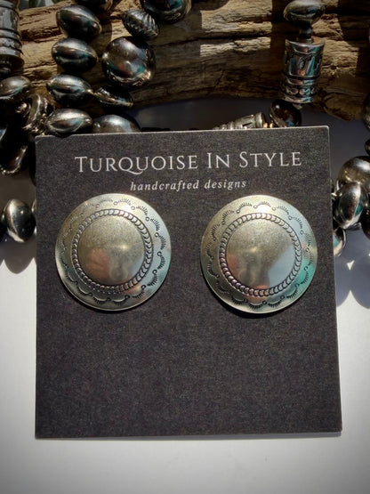 Simple Stamped Concho