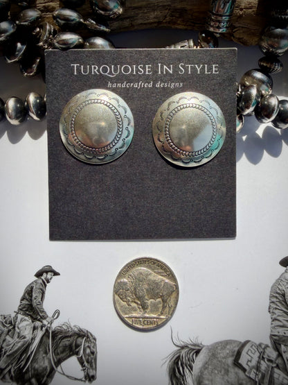 Simple Stamped Concho