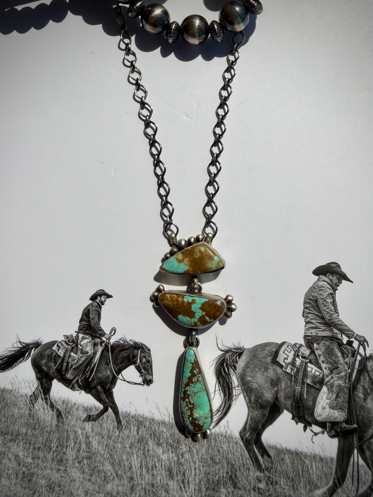 Megan's Vaulted Mine #8 Three Stone Lariat