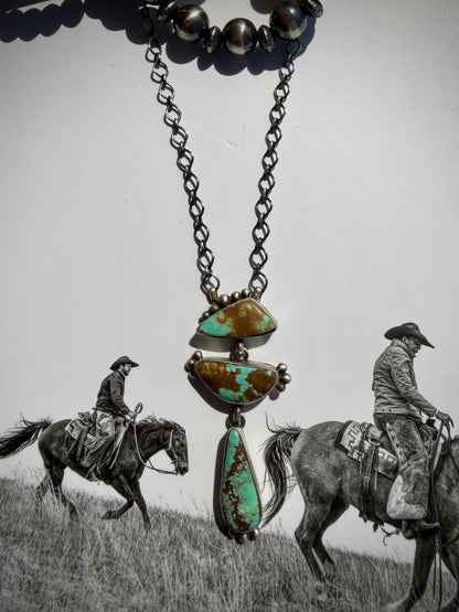 Megan's Vaulted Mine #8 Three Stone Lariat