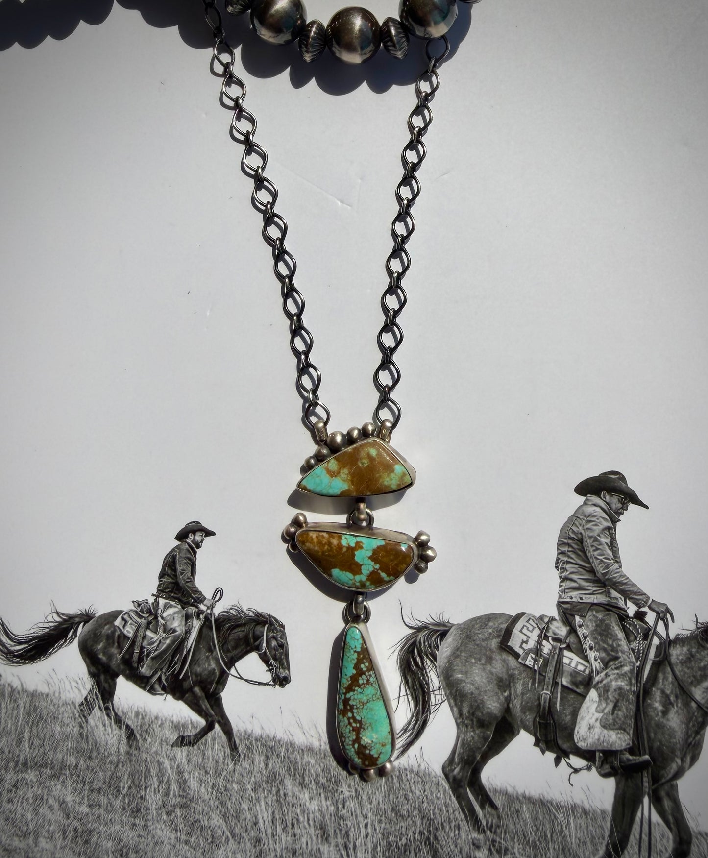 Megan's Vaulted Mine #8 Three Stone Lariat