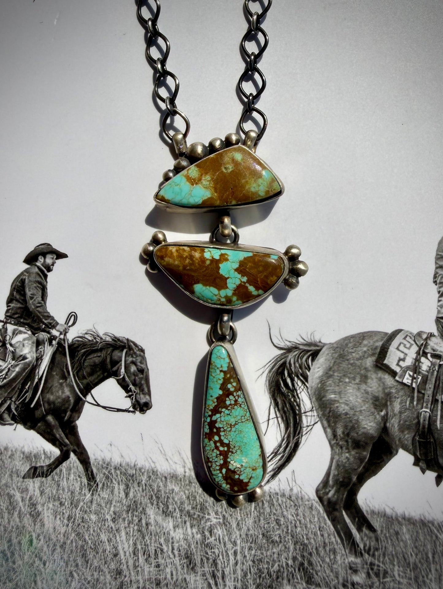 Megan's Vaulted Mine #8 Three Stone Lariat