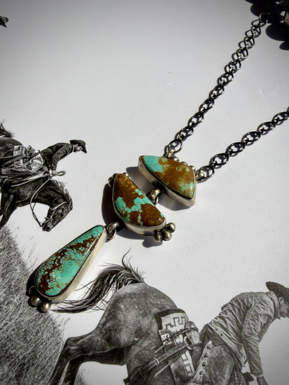 Megan's Vaulted Mine #8 Three Stone Lariat