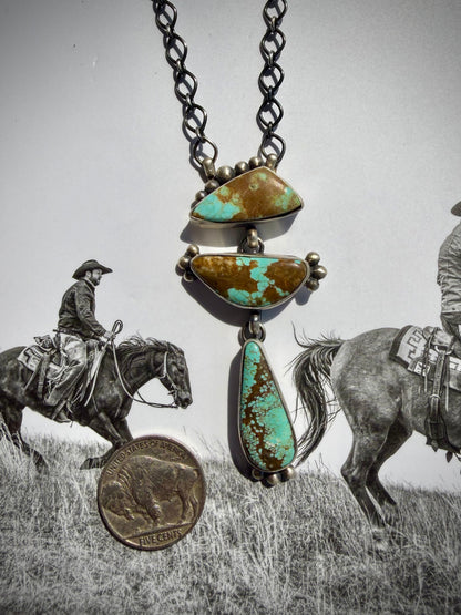 Megan's Vaulted Mine #8 Three Stone Lariat