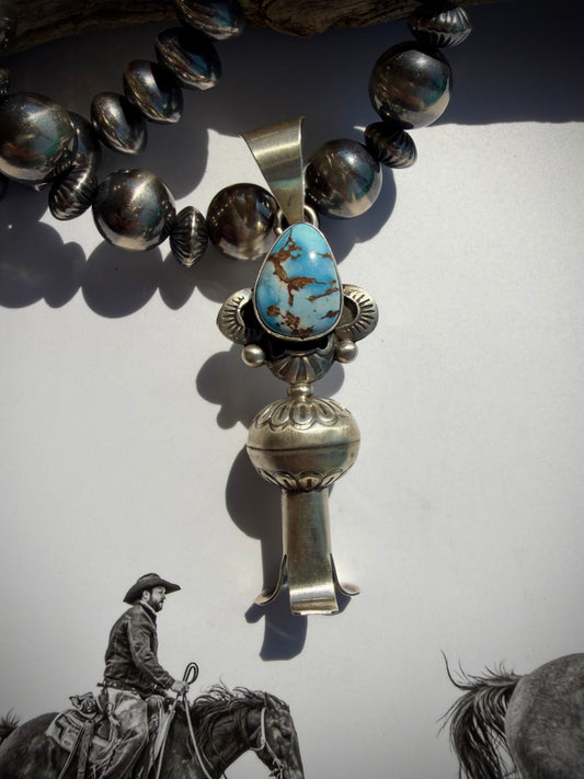Golden Hills Blossom Pendant
