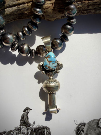 Golden Hills Blossom Pendant