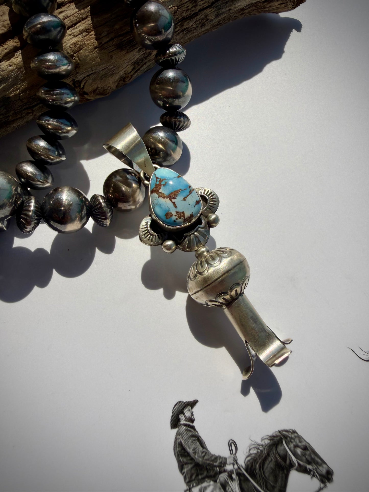 Golden Hills Blossom Pendant