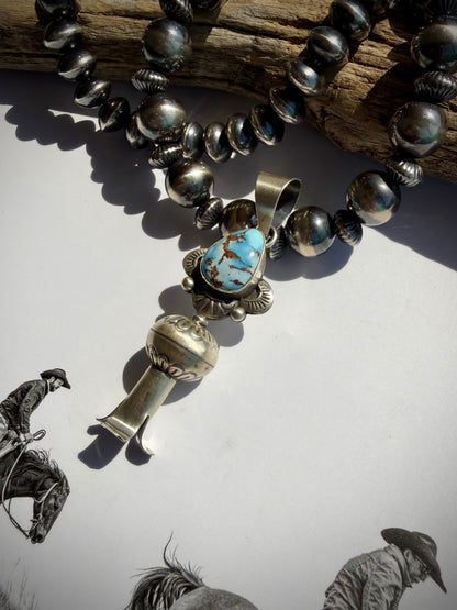 Golden Hills Blossom Pendant